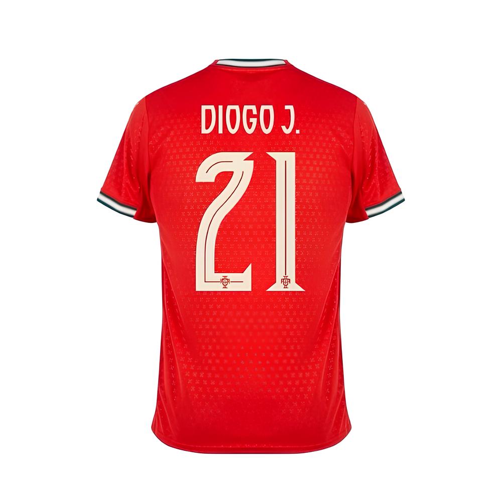 Camisola Portugal Principal 25/26 -  Mundial 2025 - Diogo J. 21